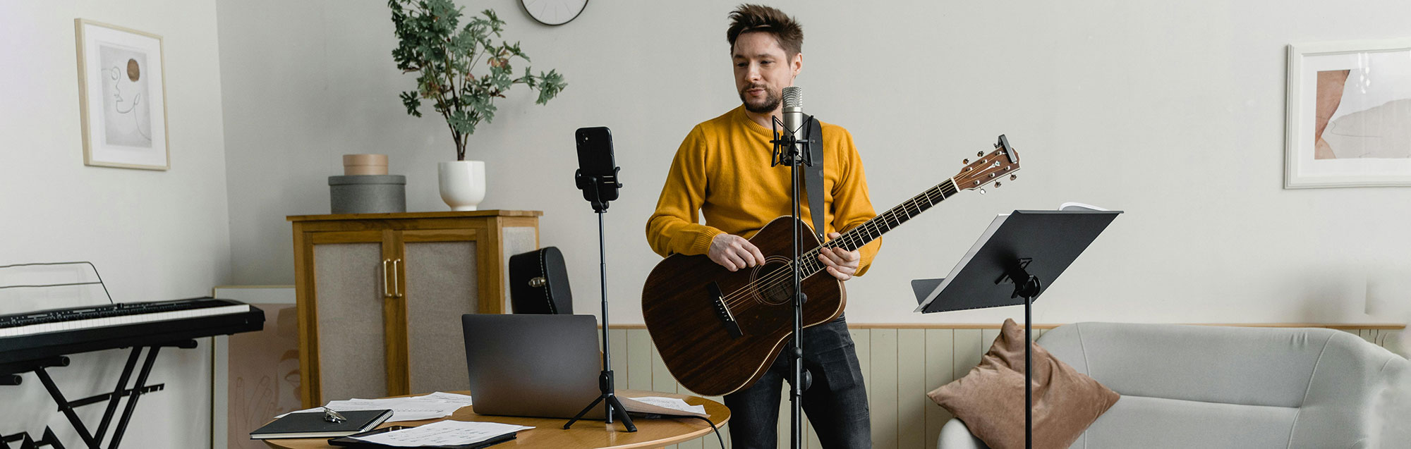 Song Writing for Beginners Online Class: Learn to create, write, and record your own original music in this beginner-friendly class, perfect for anyone ready to explore songwriting step by step.